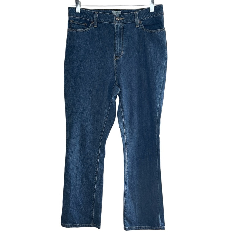 L.L.BEAN Women’s Classic Fit Jeans, Size 12